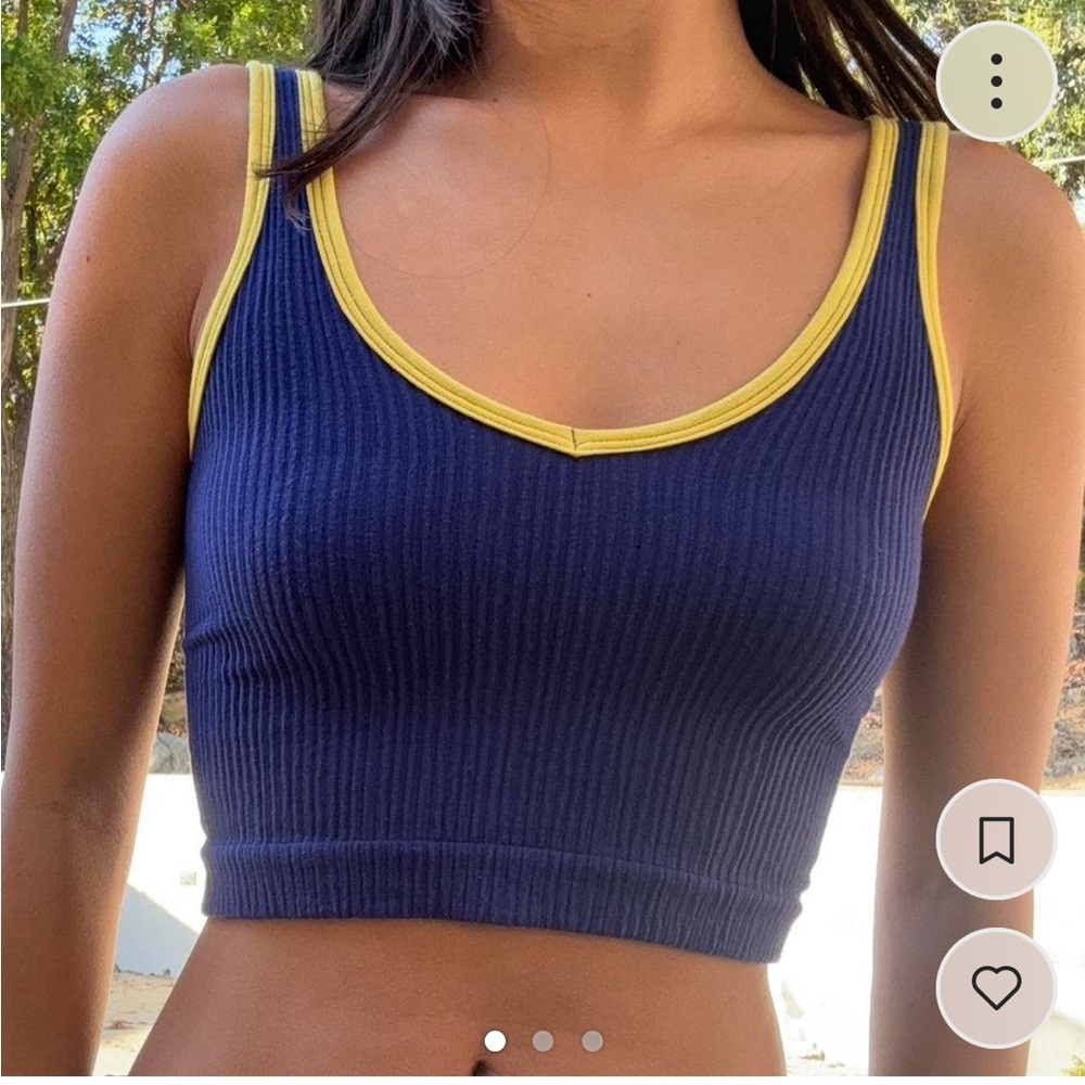 Urban Outfitters Out from Under Ribbed Cropped Tank Top